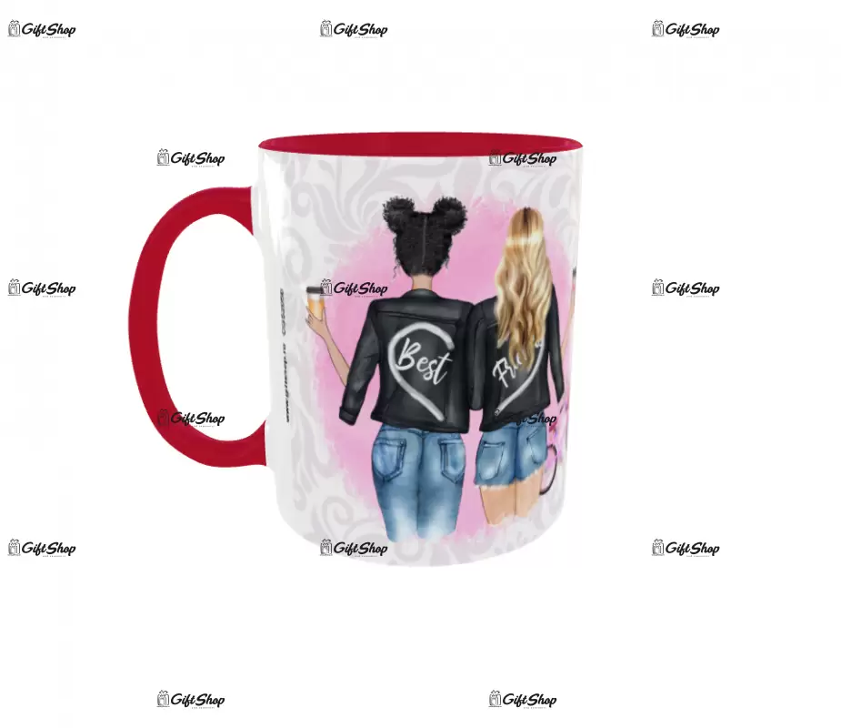 Best friends, cana din ceramica, 330ml, model 4