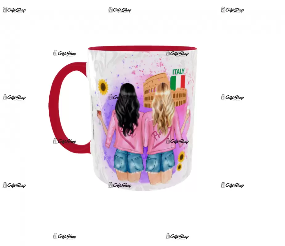 Best freinds, cana din ceramica, 330ml, model 5