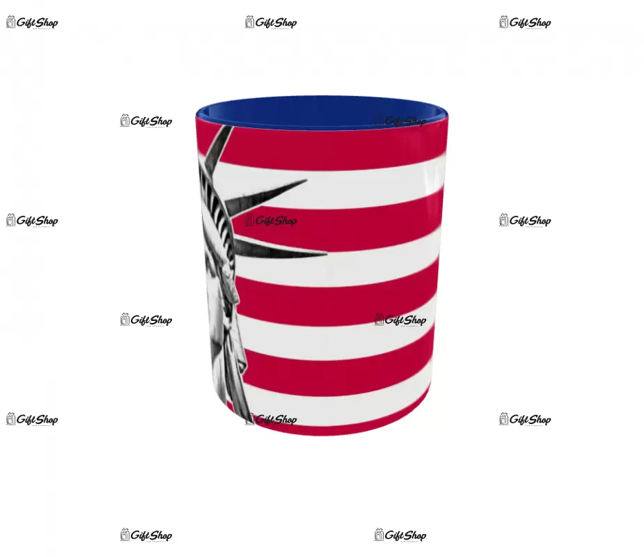 America, cana din ceramica, 330ml, model 1