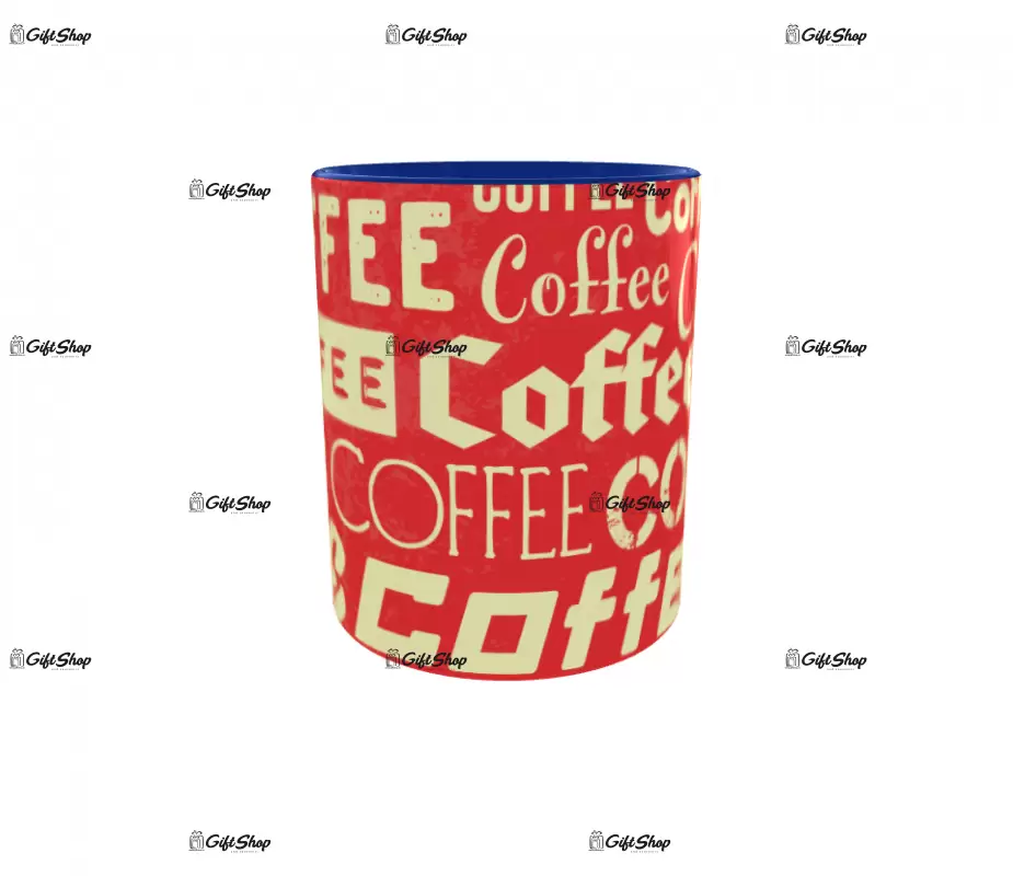 Coffee, cana din ceramica, 330ml, model 1