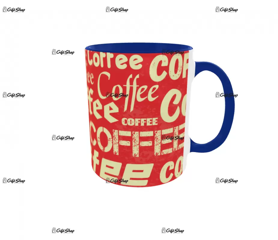 Coffee, cana din ceramica, 330ml, model 1