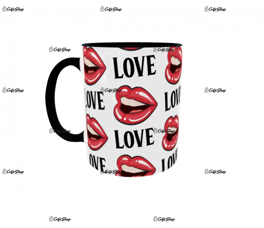 Love, cana din ceramica, 330ml, model 1a