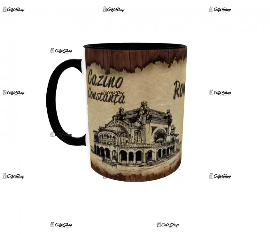 Costanta cazino, cana din ceramica, 330ml, model 1
