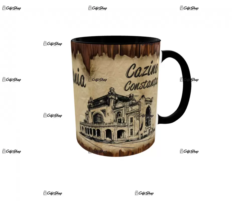Costanta cazino, cana din ceramica, 330ml, model 1