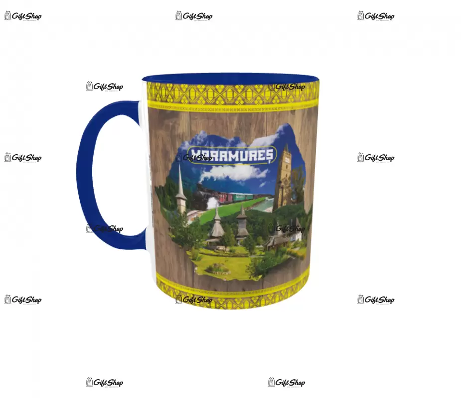 Maramures, cana din ceramica, 330ml, model 3