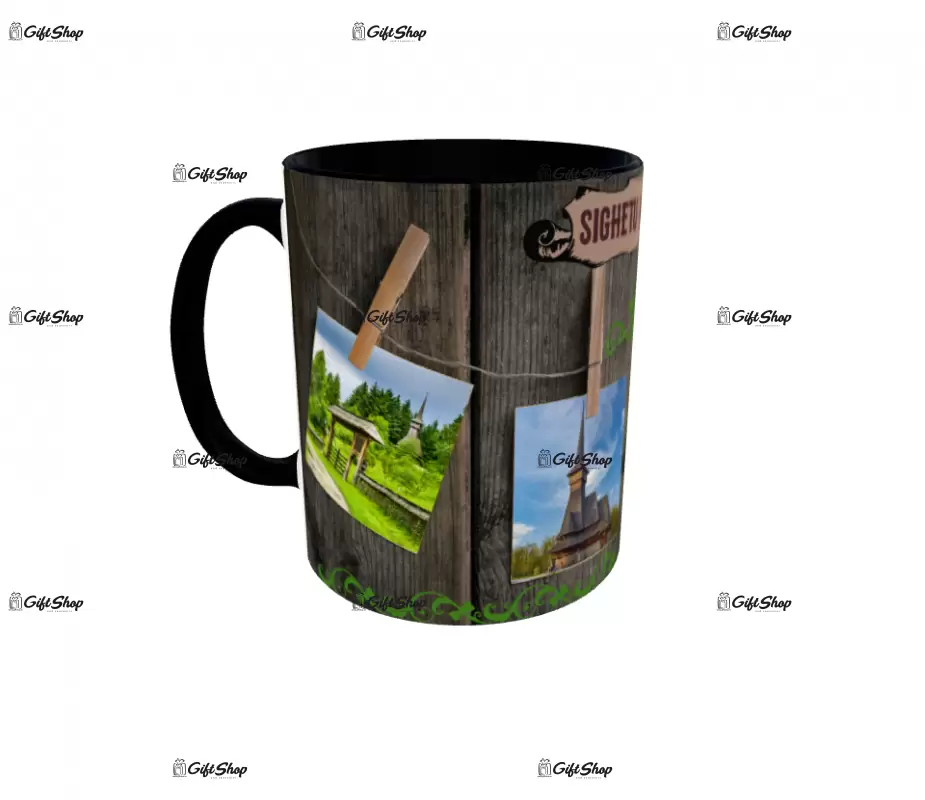 Sigetul marmatiei, cana din ceramica, 330ml, model 1