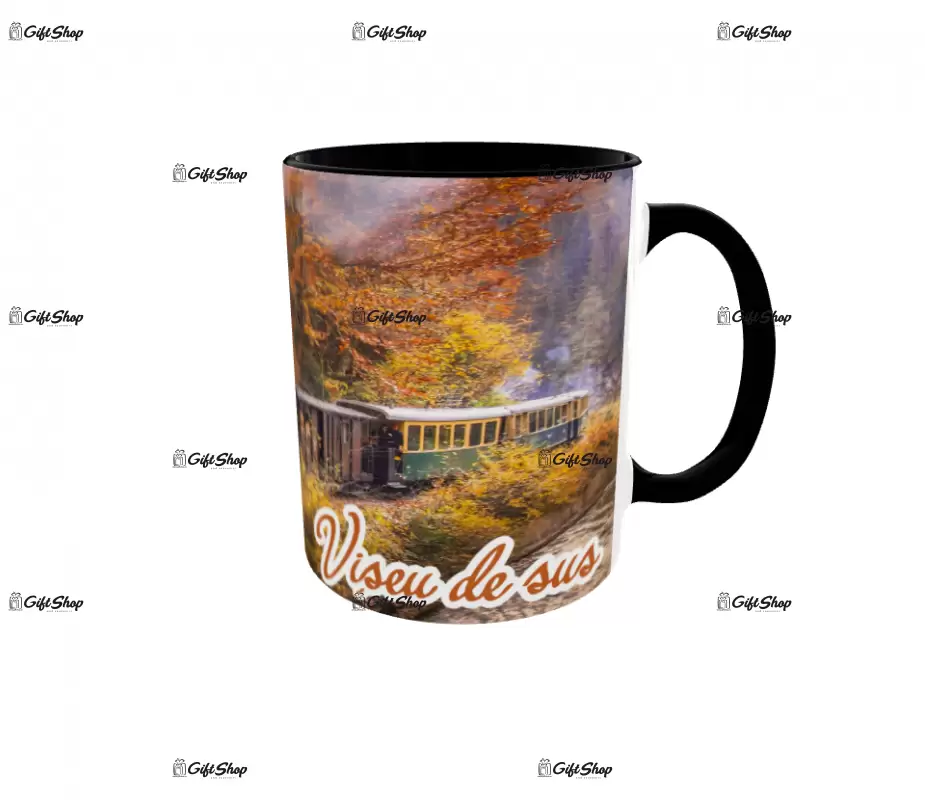 Viseu de sus, cana din ceramica, 330ml, model 1