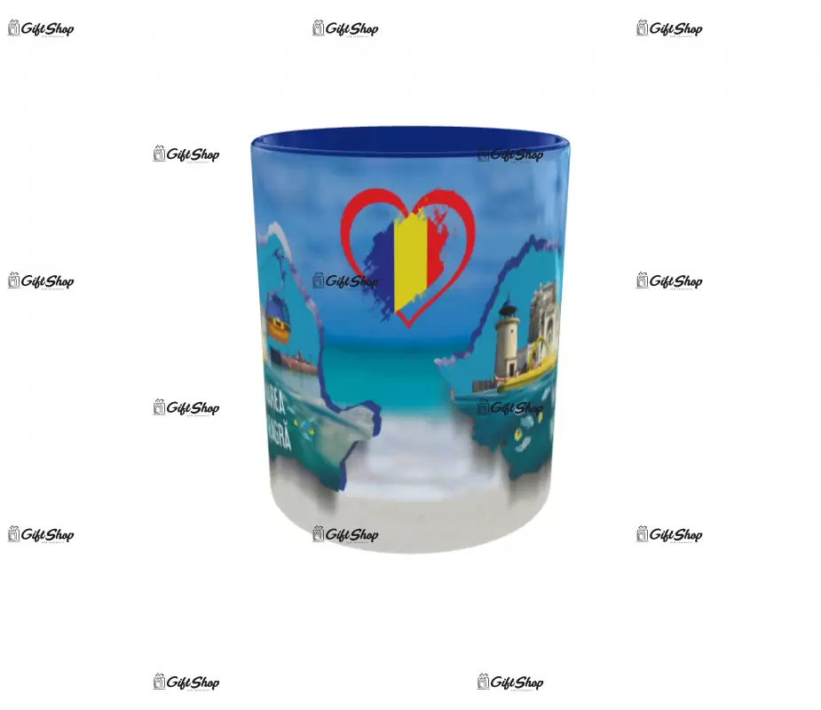 Marea neagra, cana din ceramica, 330ml, model 1