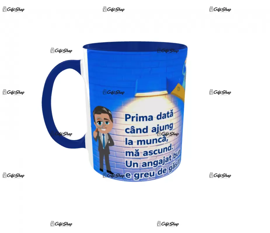Un angajat bun, cana din ceramica, 330ml, model 1