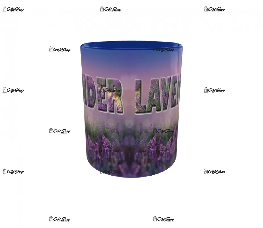 Lavender, cana din ceramica, 330ml, model 1