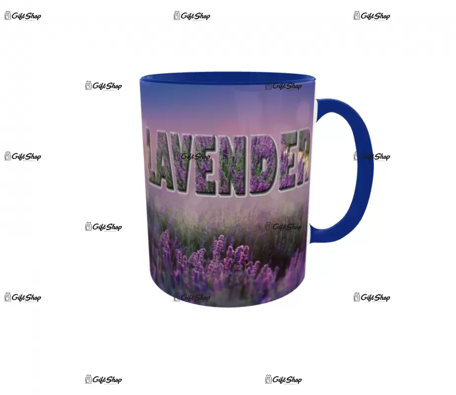 Lavender, cana din ceramica, 330ml, model 1