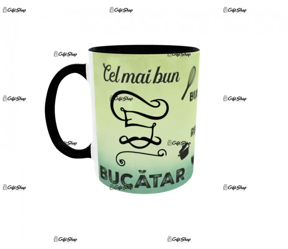 Cel mai bun bucatar, cana din ceramica, 330ml, model 2