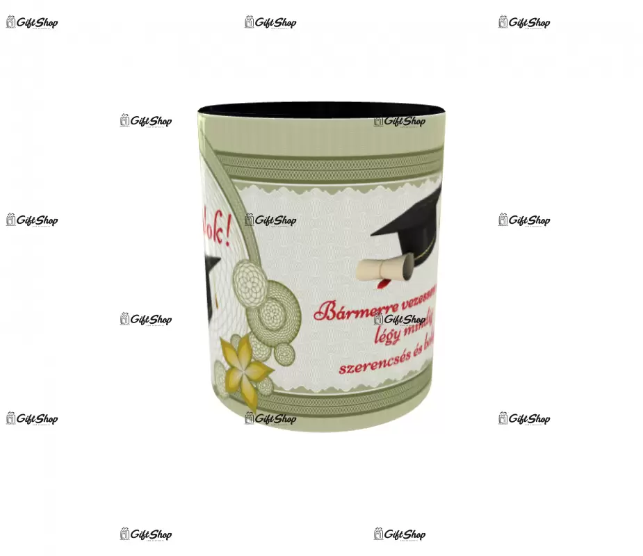 Gratulálok, cana din ceramica, 330ml, model 1