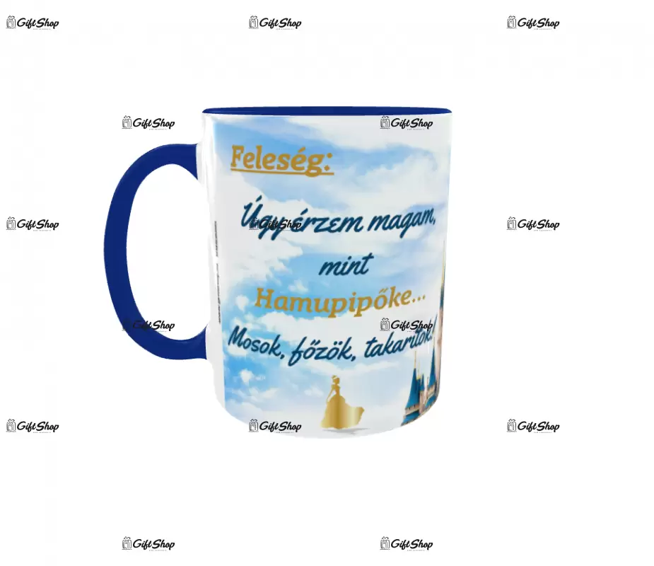 Feleseg ferji, cana din ceramica, 330ml, model 1