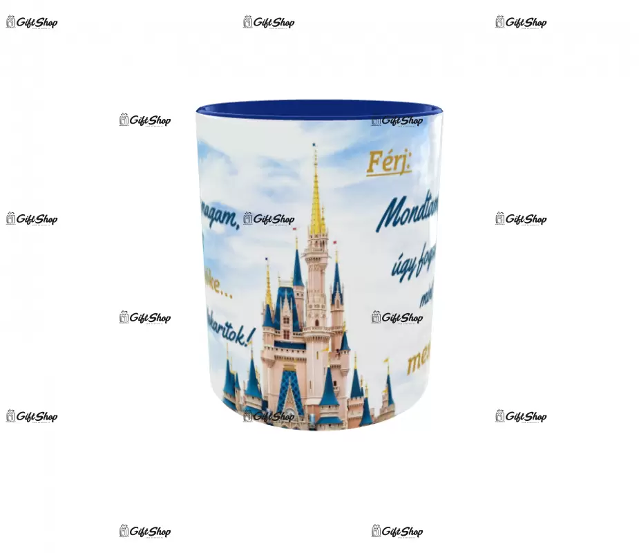 Feleseg ferji, cana din ceramica, 330ml, model 1