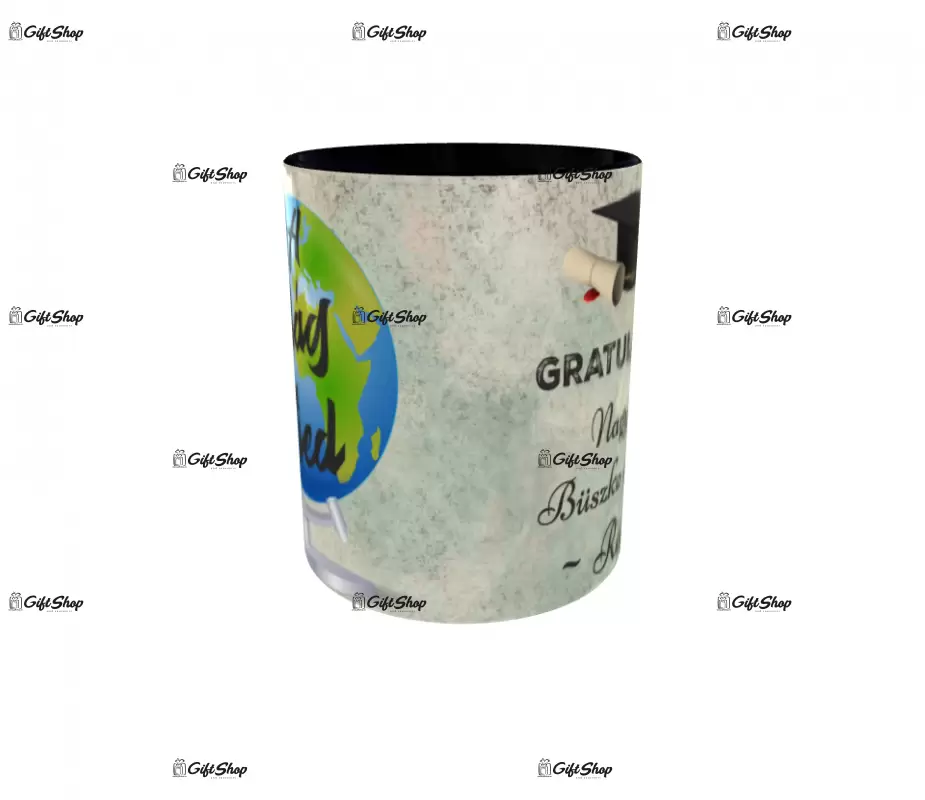 Gratulálok, cana din ceramica, 330ml, model 2