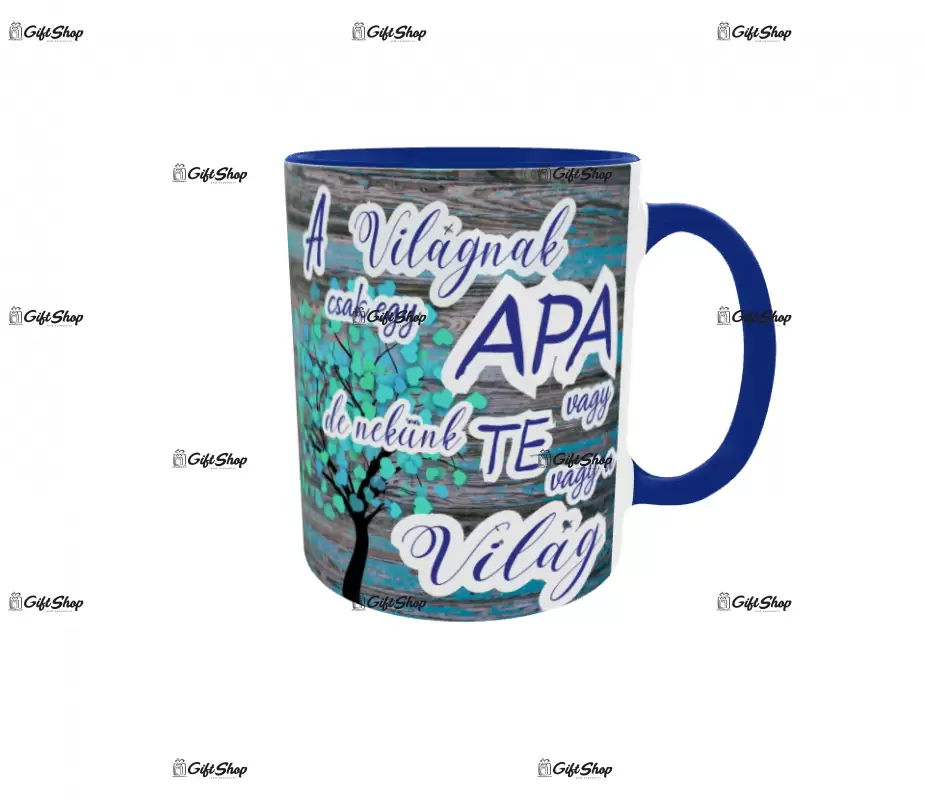 Te vagy a legjobb apa, cana din ceramica, 330ml, model 1