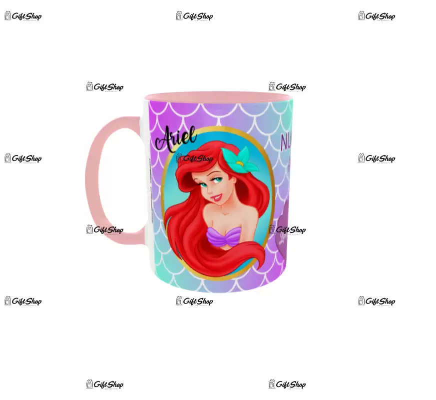 Ariel, model 1, cana din ceramica, 330ml, personalizata cu poza si text