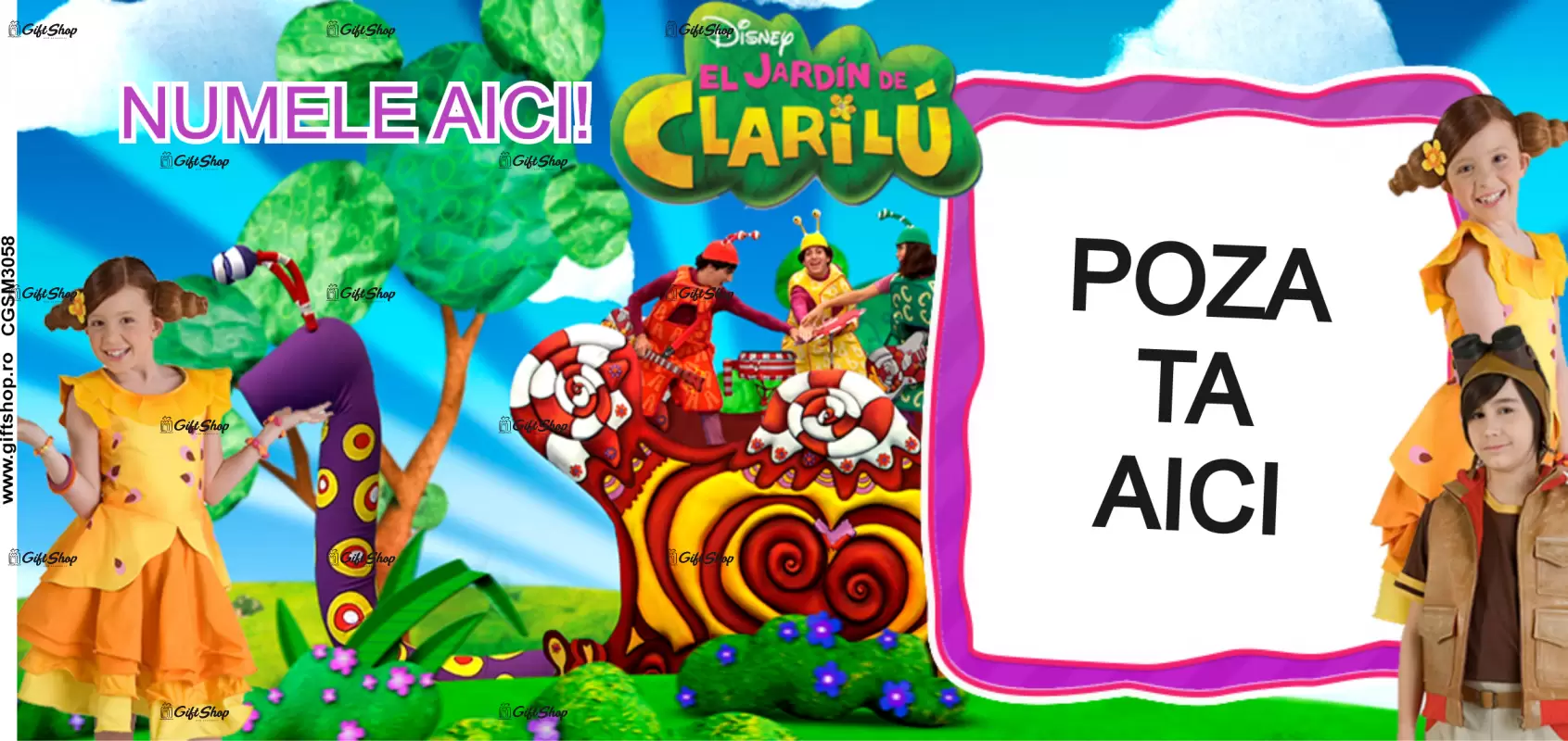 Clarilu, model 1, cana din ceramica, 330ml, personalizata cu poza si text