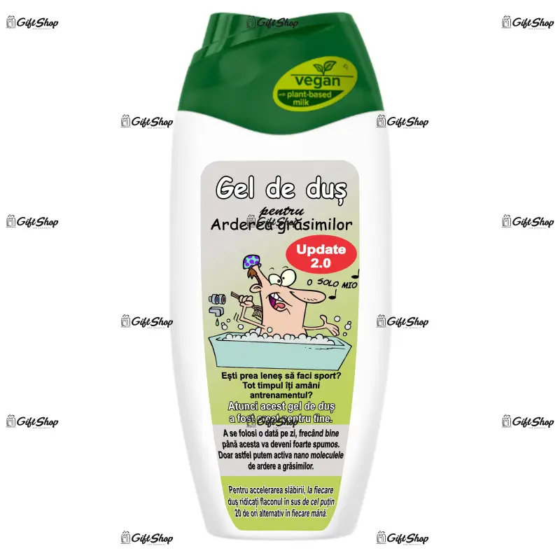 Pentru ardere grasimilor, gel de dus-haios