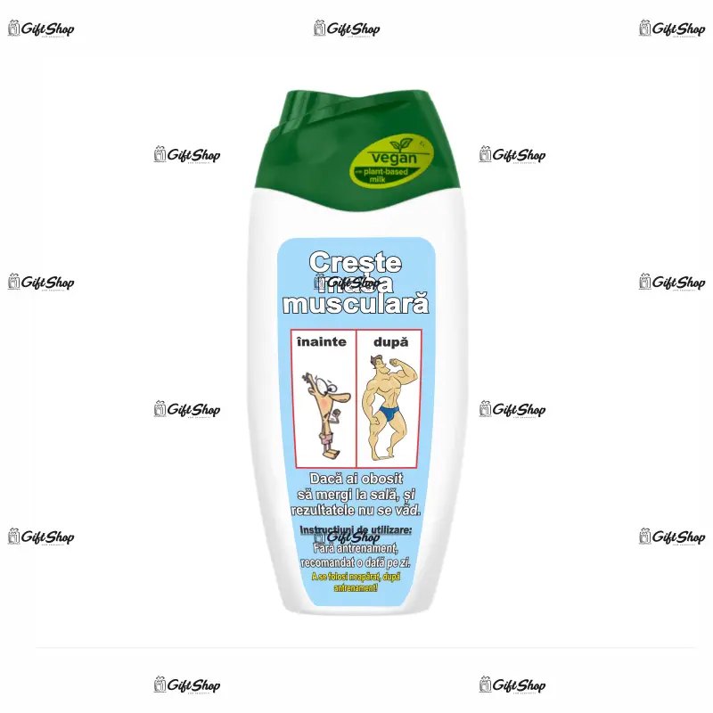 Cresterea masei musculare, gel de dus-haios