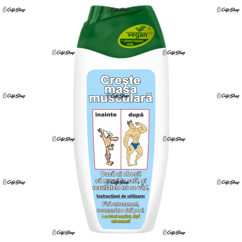 Cresterea masei musculare, gel de dus-haios