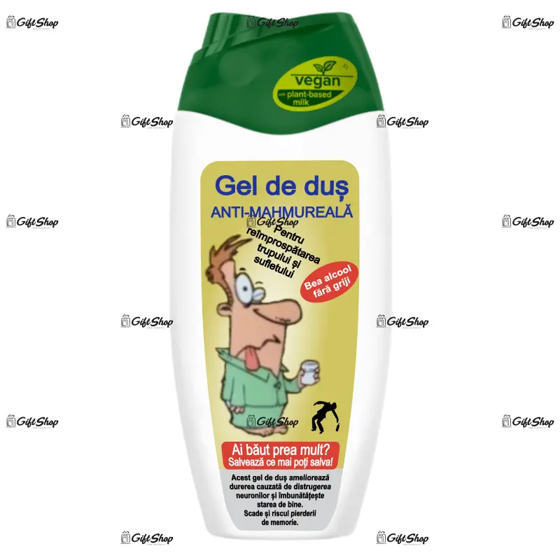 Anti-mahmureala, gel de dus-haios
