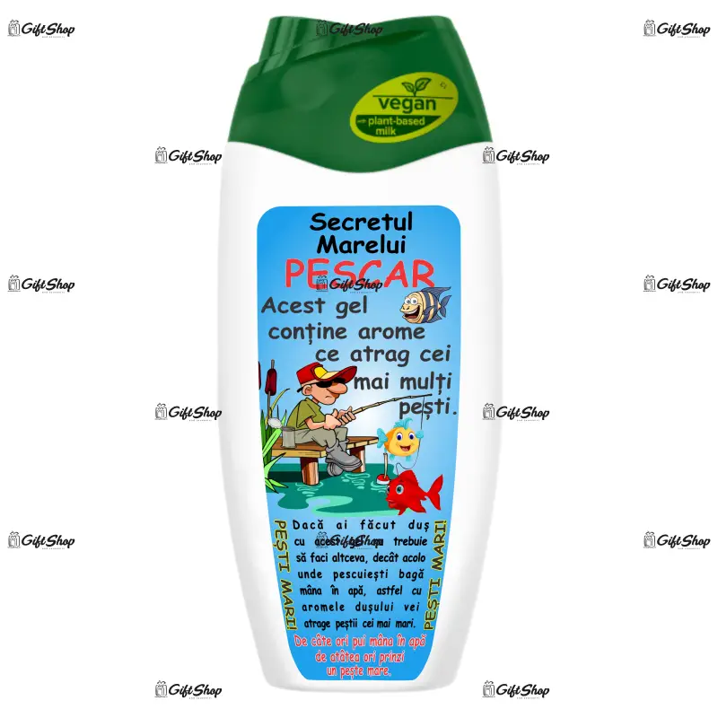 Secretul marelui pescar, gel de dus-haios