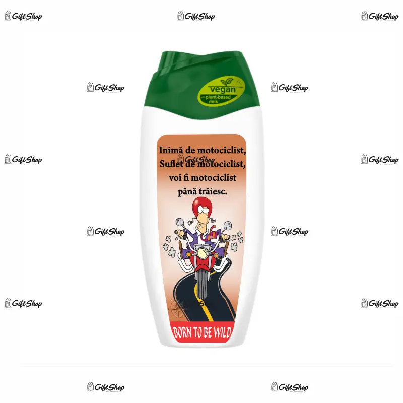 Pentru motociclisti, gel de dus-haios
