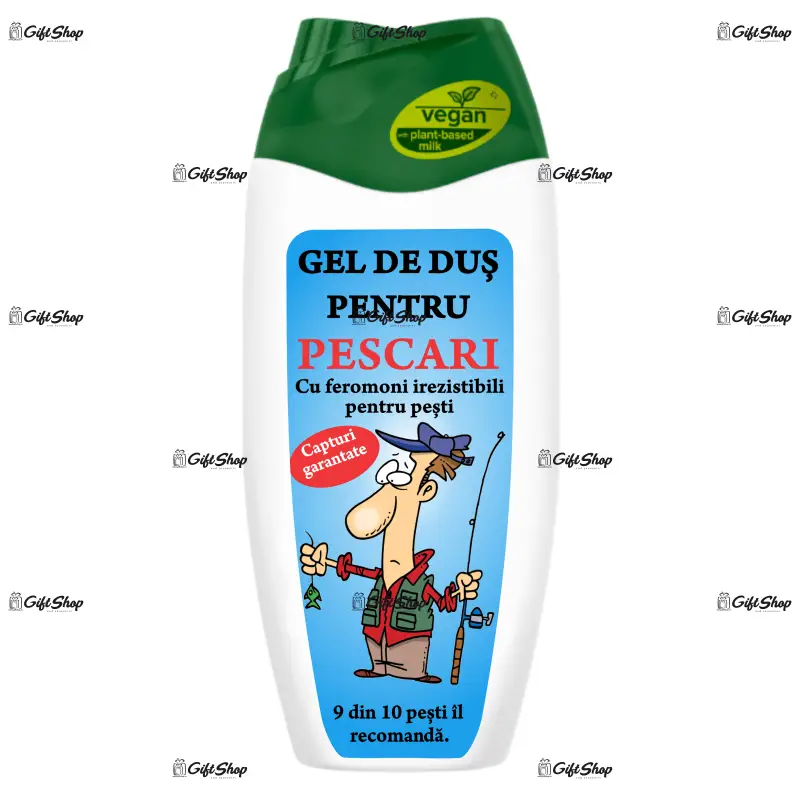 Pescar, gel de dus-haios