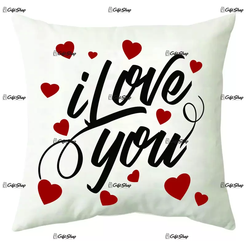 I love you , perna cu mesaj, 40 cm, model 2