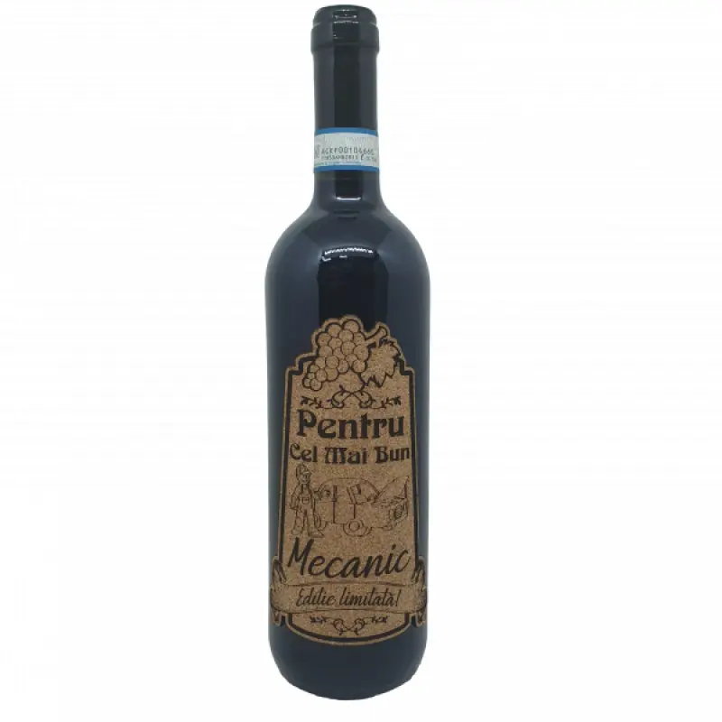 Pentru cel mai bun mecanic, eticheta pluta cu mesaj