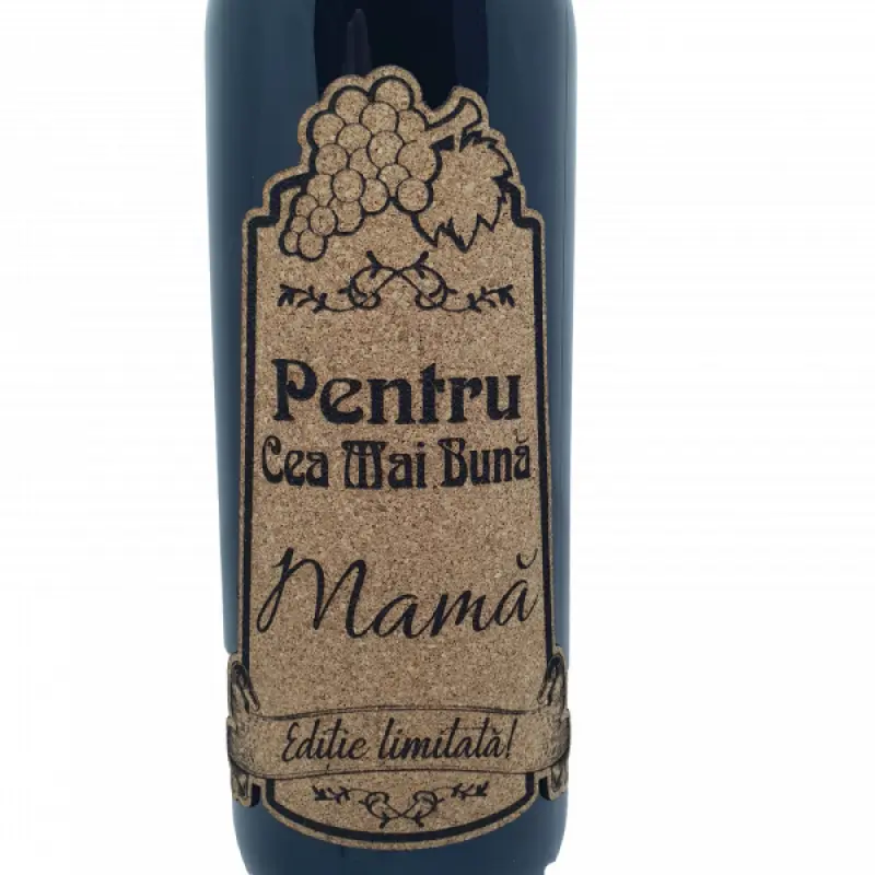 Pentru cea mai buna mama, eticheta pluta cu mesaj