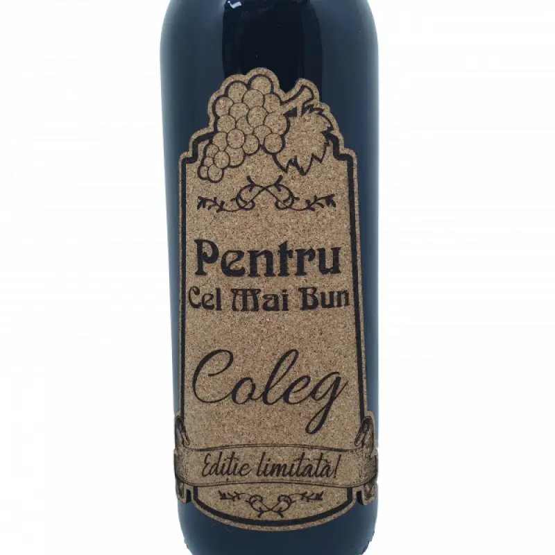 Pentru cel mai bun coleg, eticheta pluta cu mesaj