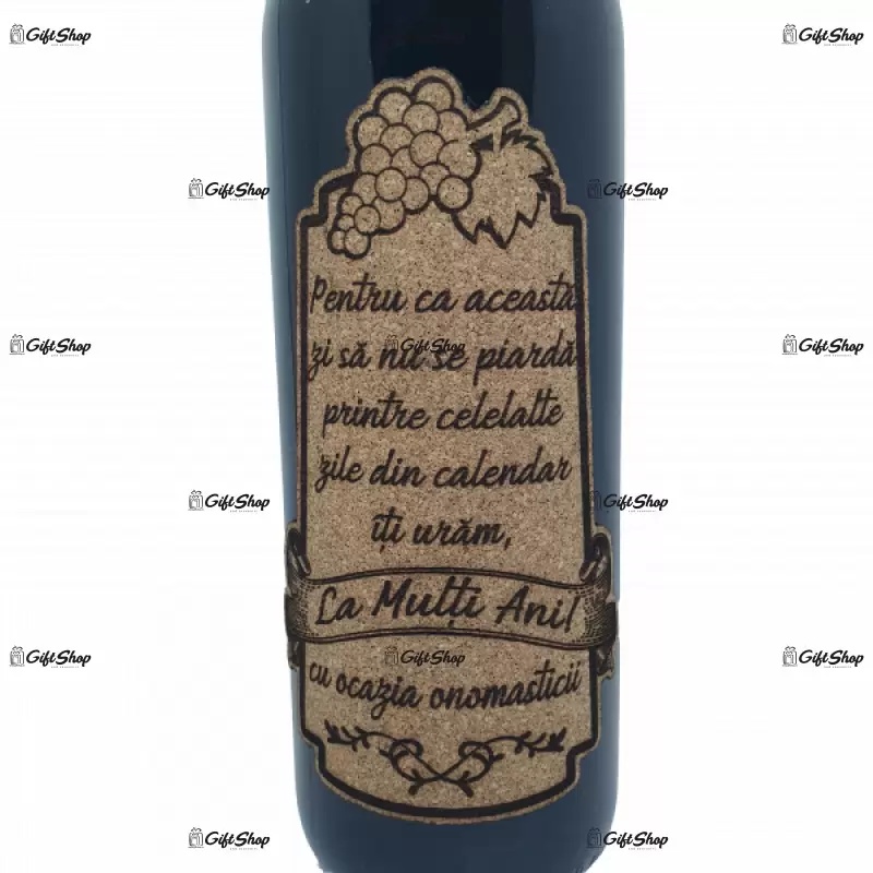Pentru ca aceasta zi sa nu se piarda, editie limitata, vin rosu cabernet sauvignon, demisec, 750ml, 13.5% alcool