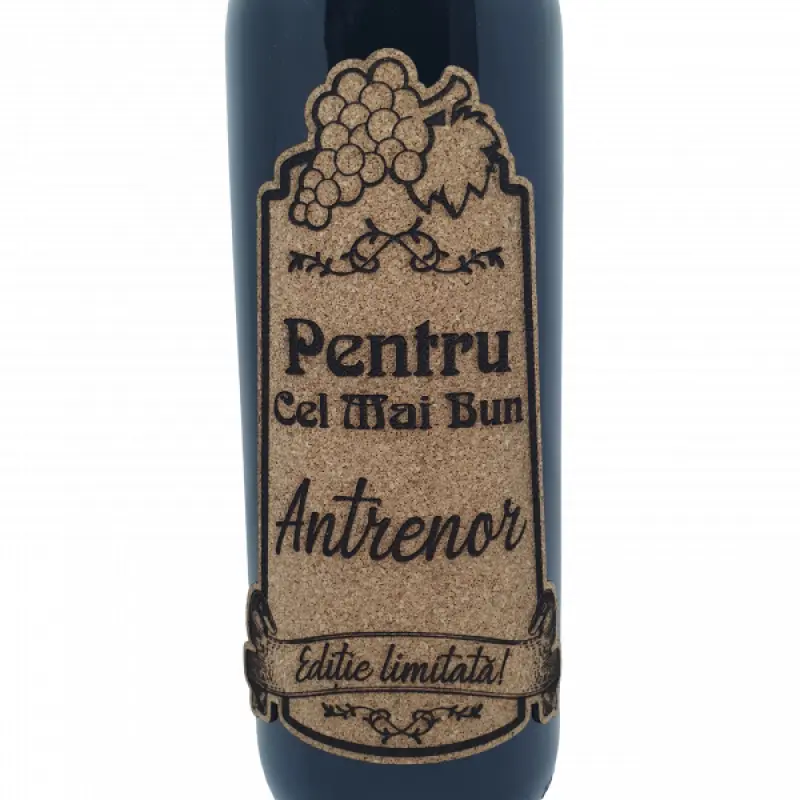 Pentru cel mai bun antrenor, eticheta pluta cu mesaj