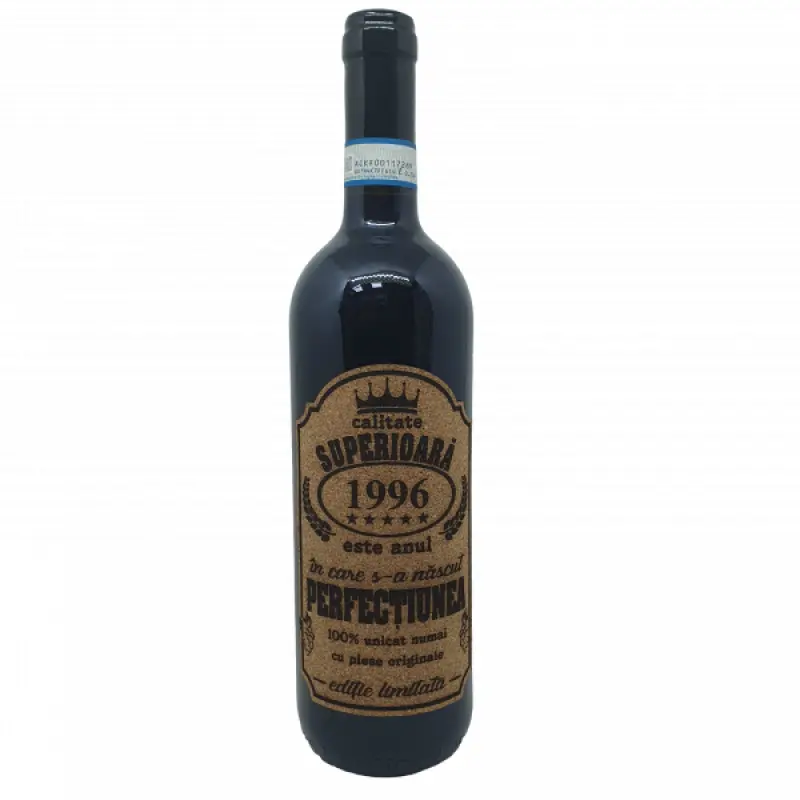 1996 este anul in care s-a nascut perfectiunea, eticheta pluta cu mesaj