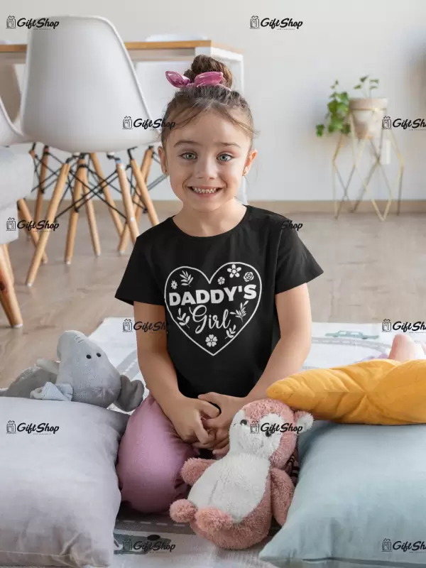 Daddy`s girl, tricou cu mesaj 1