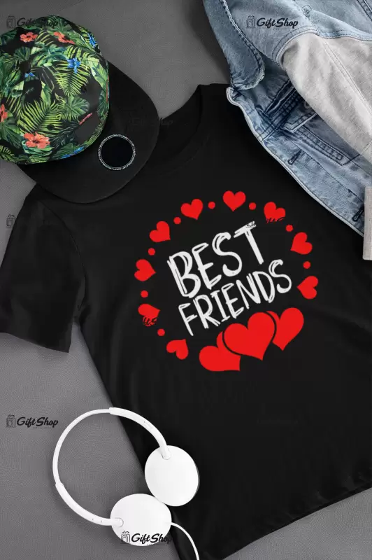 Best friends , tricou cu mesaj