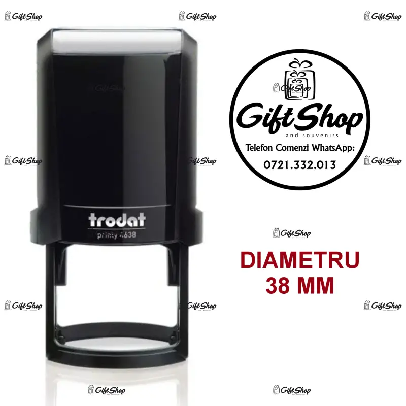 Stampila rotunda trodat 4638 diametru 38mm