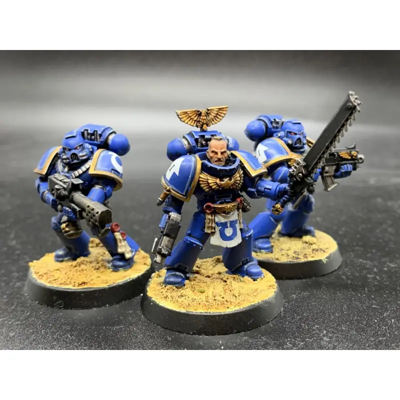 Space marines tactical squad, warhammer 40000, games workshop, model 48-07