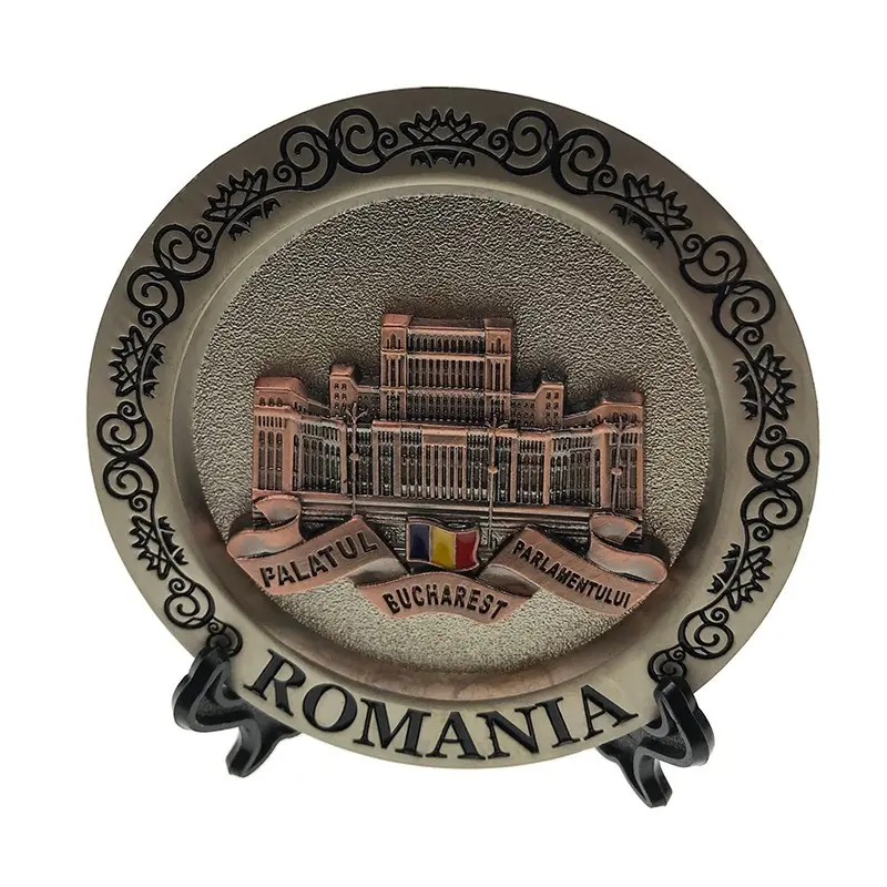 Palatul parlamentului, aplica farfurie din metal cu suport