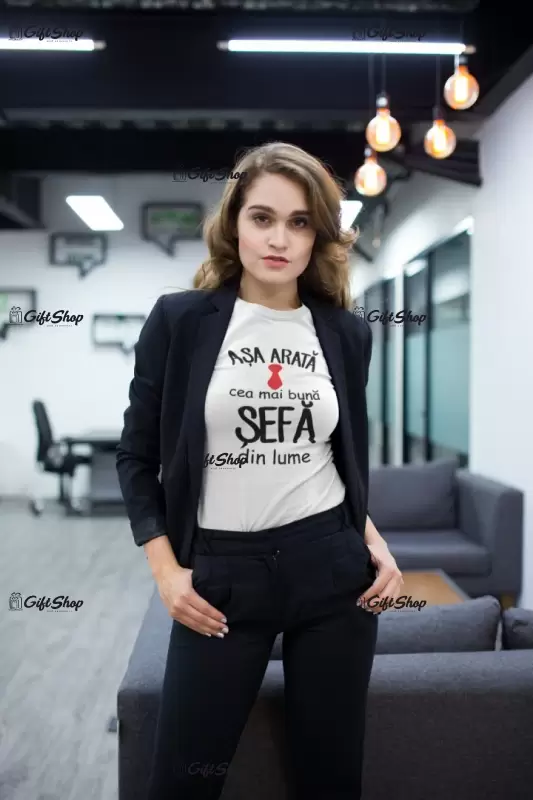 Asa arata cea mai buna sefa, tricou cu mesaj