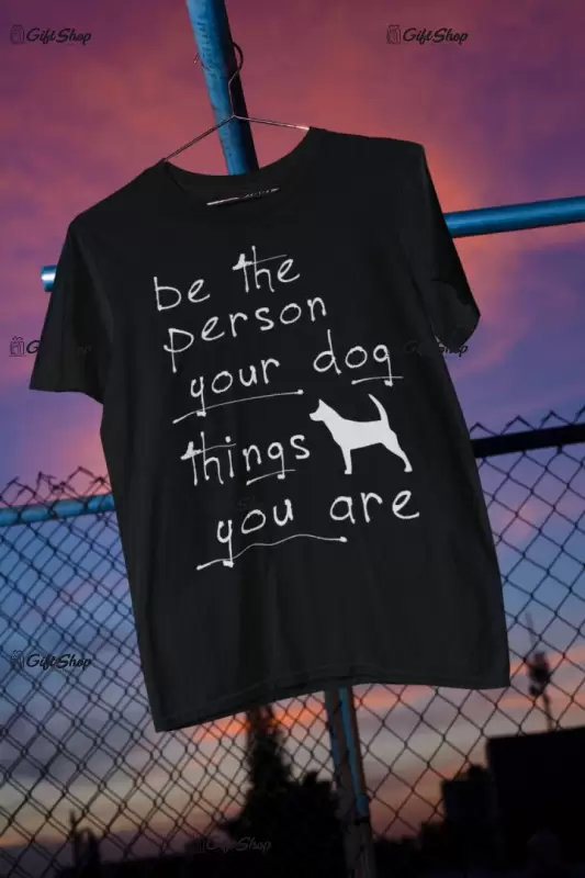 Be the person, tricou cu mesaj