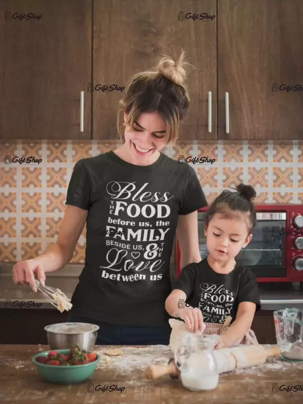 Bless the food..., tricou cu mesaj