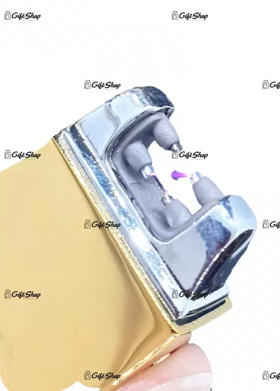Bricheta gold, incarcare usb, se poate personaliza
