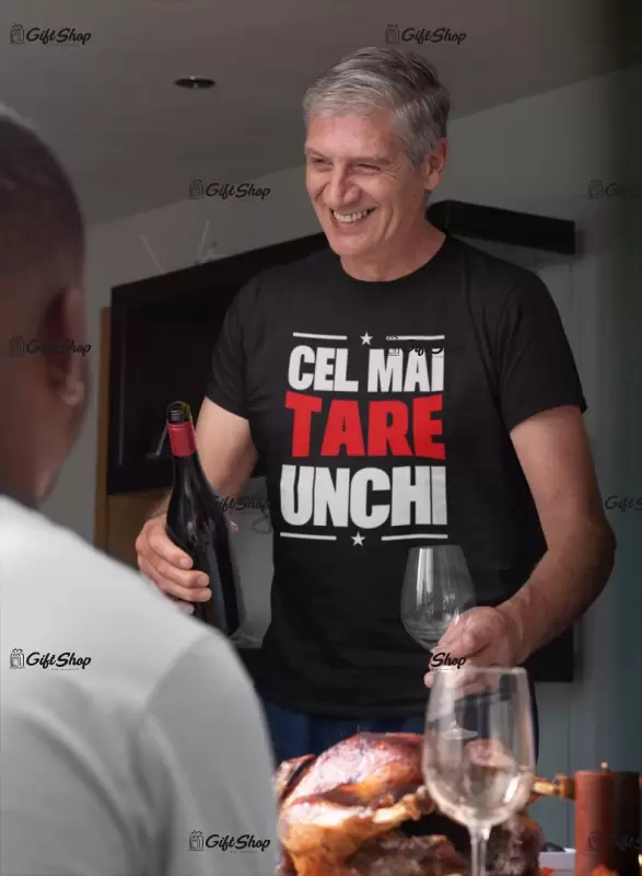 Cel mai tare unchi, tricou cu mesaj, tgs0347
