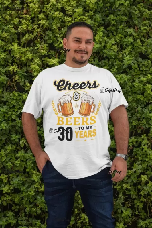 Cheers beers ( se adauga anul pentru grafica ), tricou cu mesaj