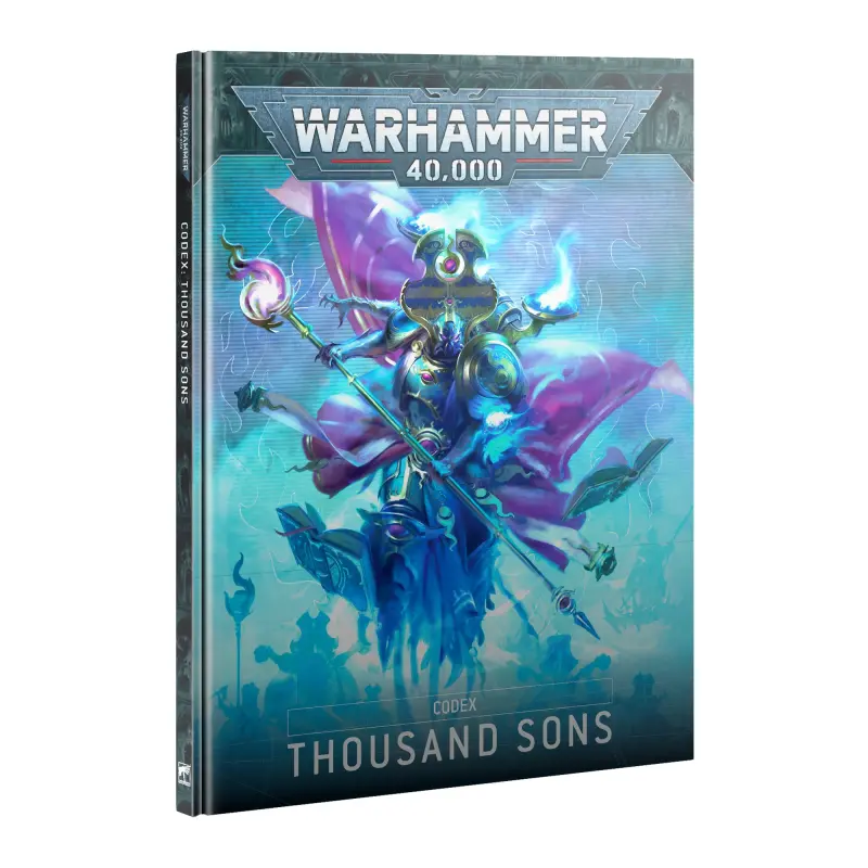 Codex thousand sons 10th edition (english) warhammer 40k, games workshop, model 36-01