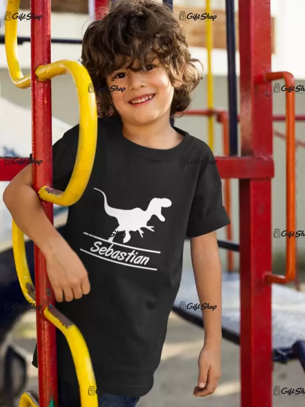 Dinozaur, se poate schimba numele, tricou cu mesaj a